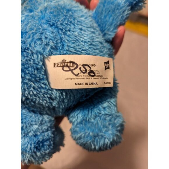 COOKIE MONSTER 10" Plush Doll 2010 Sesame Street Stuffed Animal By Hasbro - Picture 5 of 10